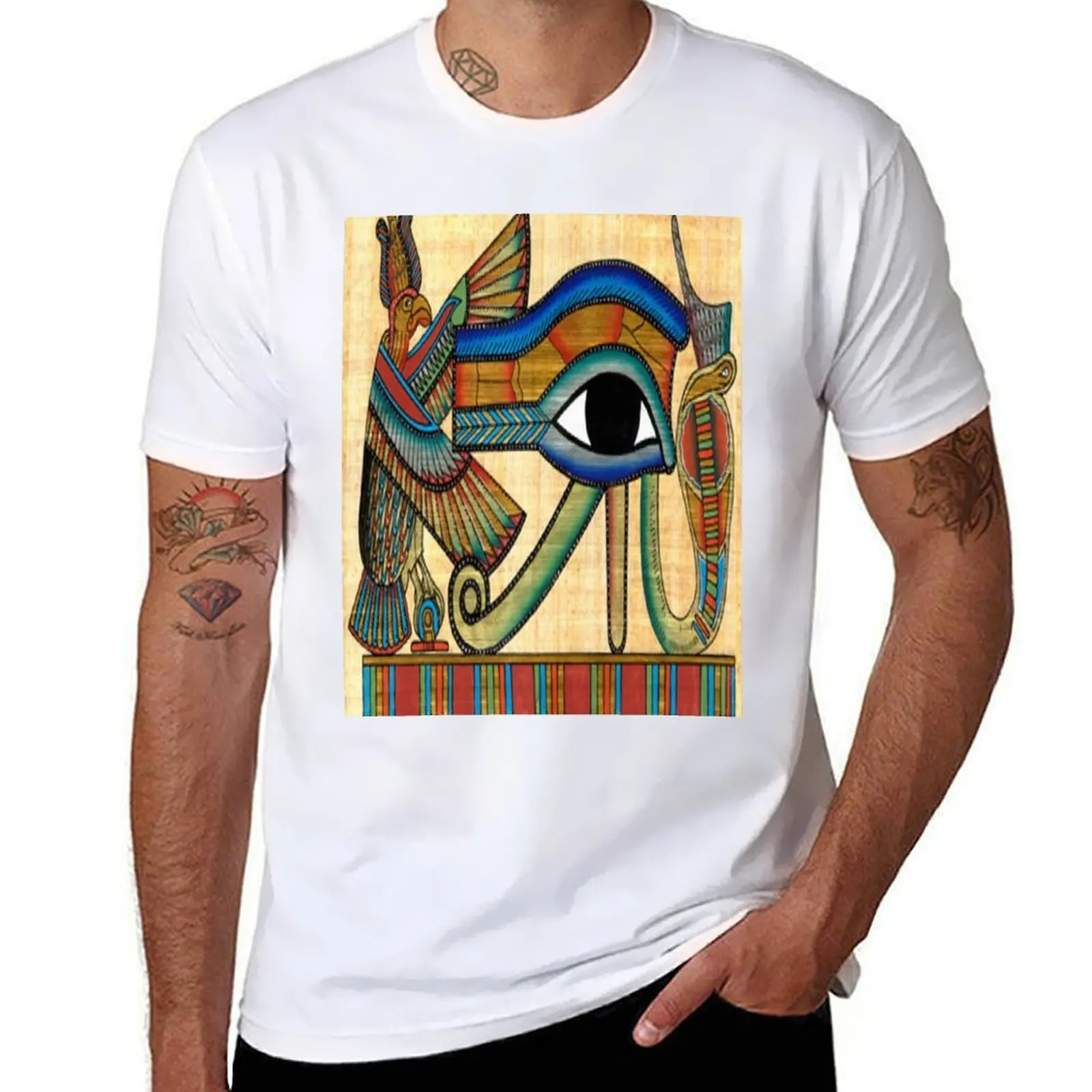 

Horus T-Shirt t shirt man cotton mens graphic t shirts T-Shirt