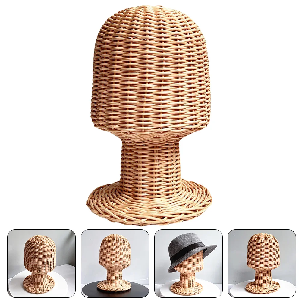 

Hat Rack Presentation Accessories Storage Organizer Household Rattan Stand Cap Holder Collection