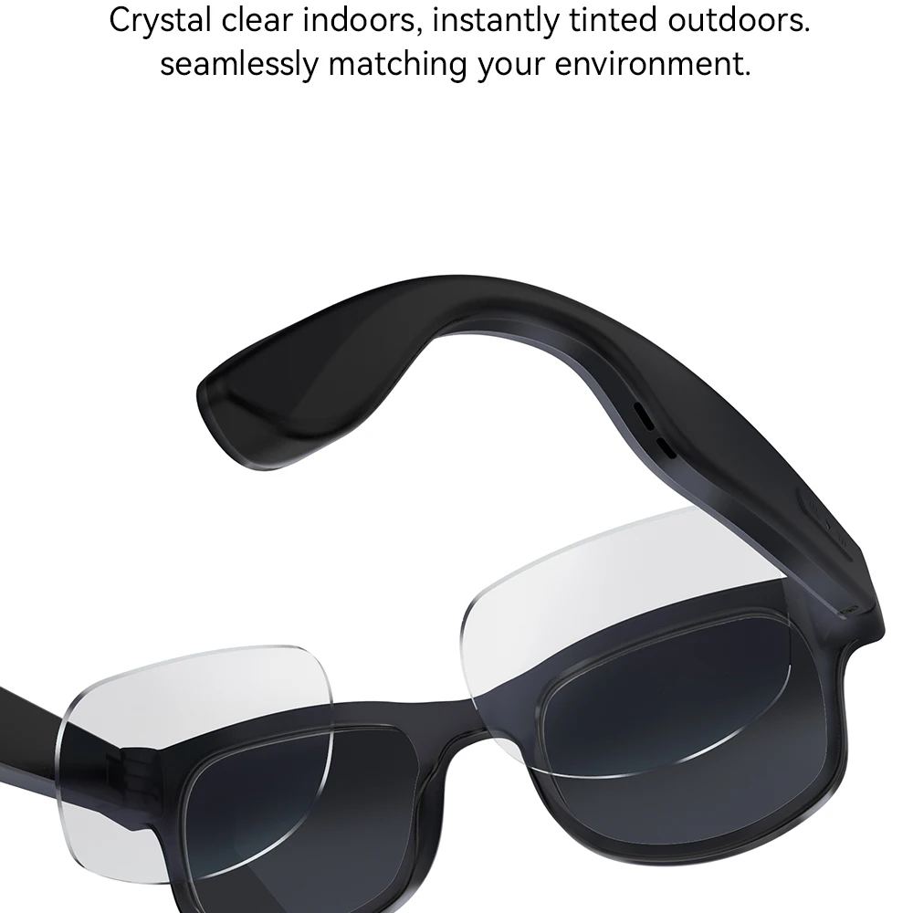 Smart Photo Glasses 800W Pixels Video Record Al Recognition Translation Blue Tooth Call Music Playing Al Interaction Sunglasses