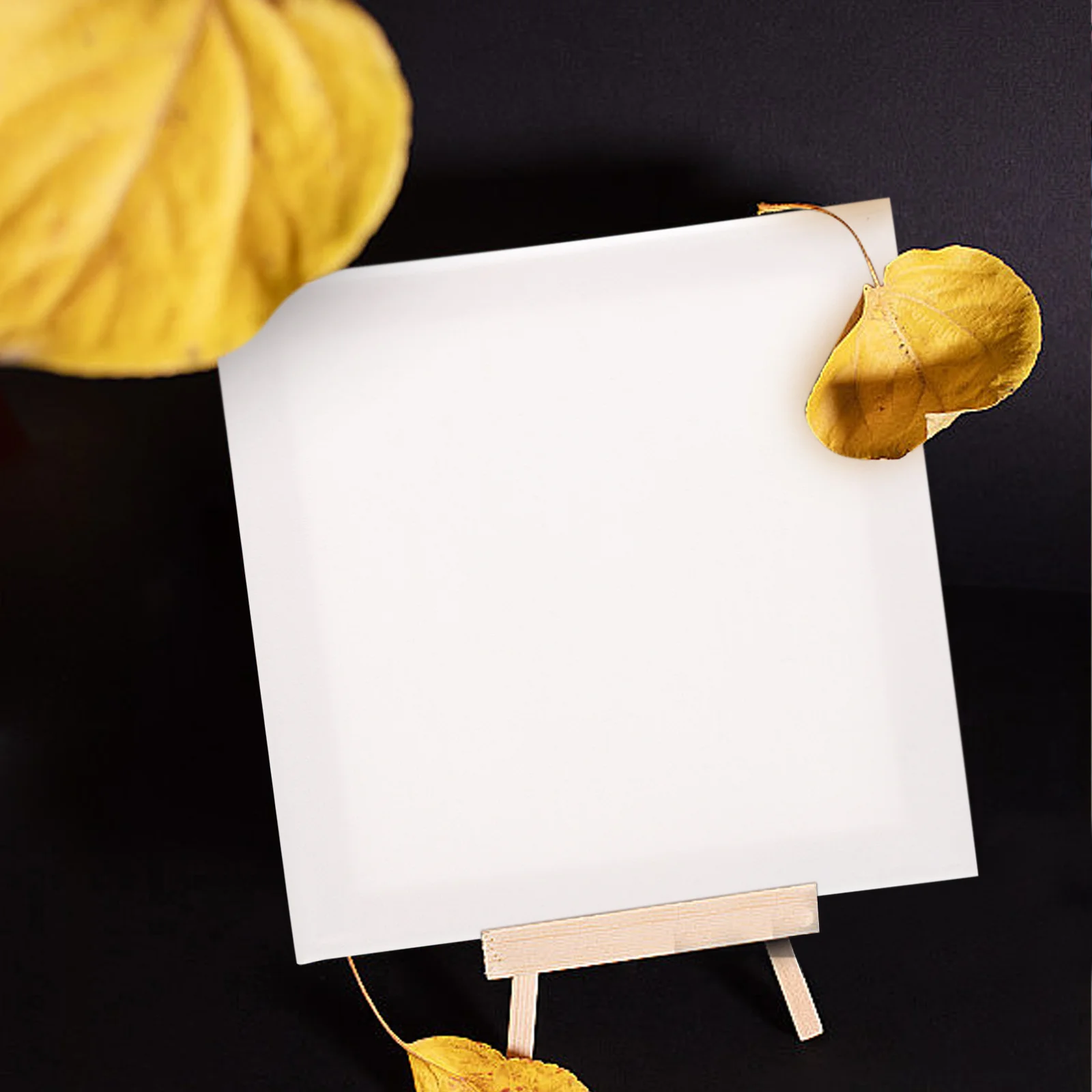

6Pcs Wood Canvas Board Fabric Drawing Boards Easy Carry Painting Canvas Panels for Student Artist Practice Canvases