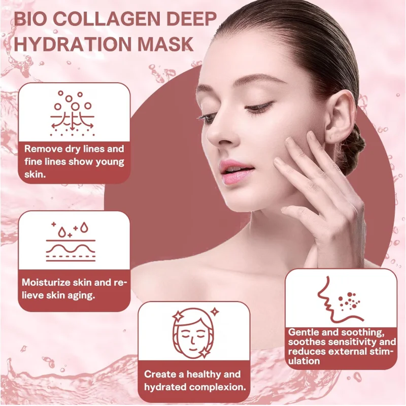Рисунок 5 - Биоколлагеновая антивозрастная маска для лица