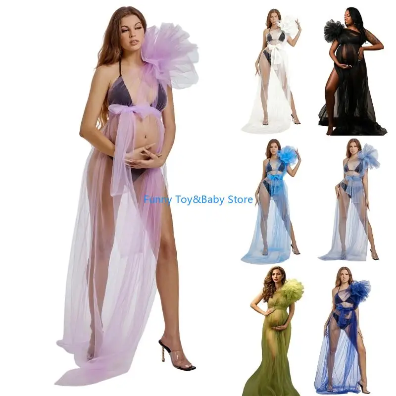 abito-premaman-elegante-e-semplice-in-rete-per-eventi-formali-comodo-tessuto-in-poliestere-abiti-da-gravidanza-matrimoni