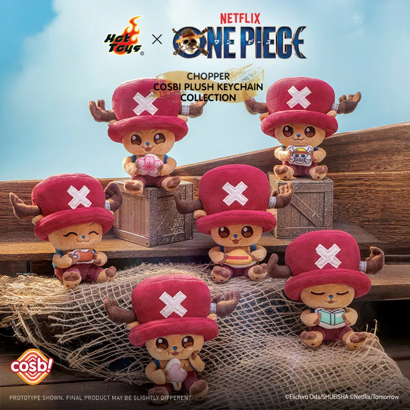 

2026 In Stock Hot Toys One Piece Chopper Cosbi Keychain Blind Box Anime Peripheral Bag Pendant Collectible Decoration Toy Gifts