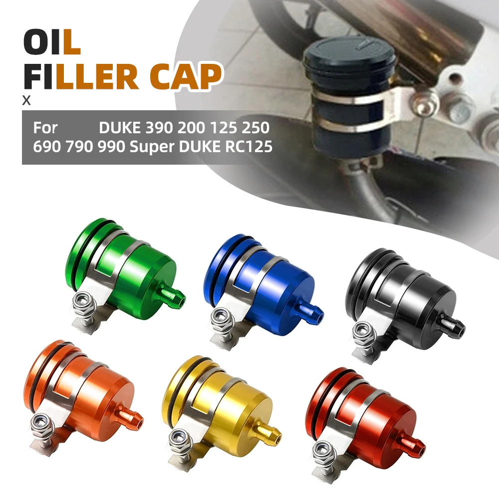 

Motorcycle Accessories For K-TM DUKE 390 200 125 250 690 790 990 Super DUKE RC125 RC200 RC390 Rear Brake Fluid Reservoir Oil Cup
