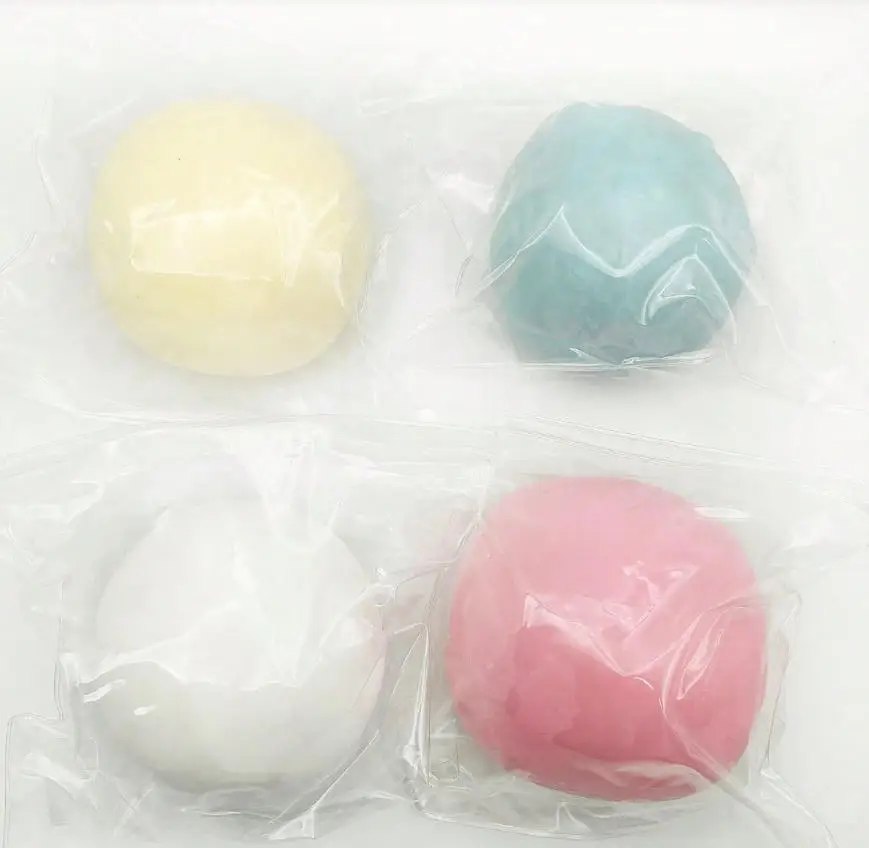 1PC 10cm Super Large Fluid Cheese Ball, jouet anti-stress géant à rebond lent pour soulager l'anxiété et la gestion du stress