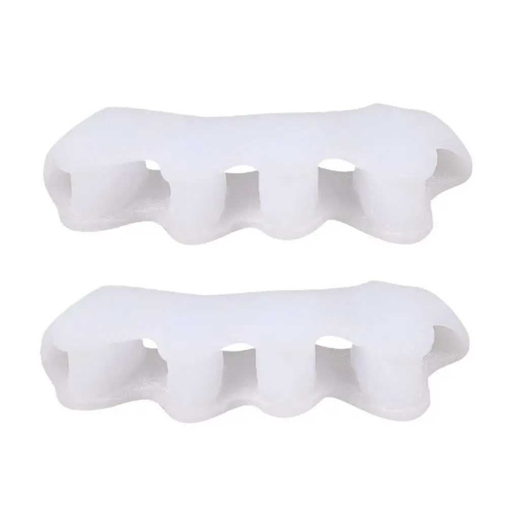 Spacer Finger Protector Toe Separator Straightener Valgus Corrector Toe Separator Five-Hole Toe Divider Toe Orthopedic Products