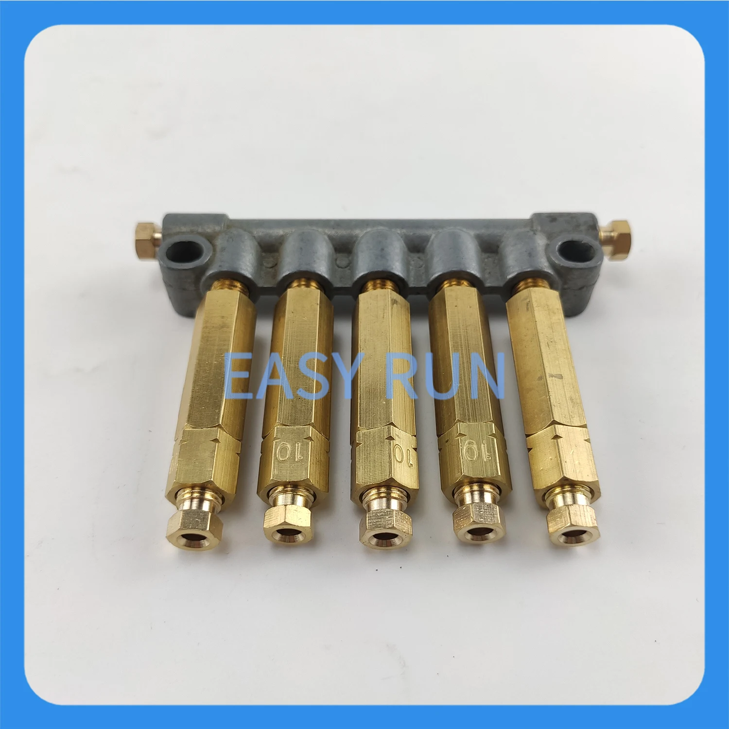 Detective volumetric Oil distributor/separator valve divider 5 outlets for centralized lubrication system