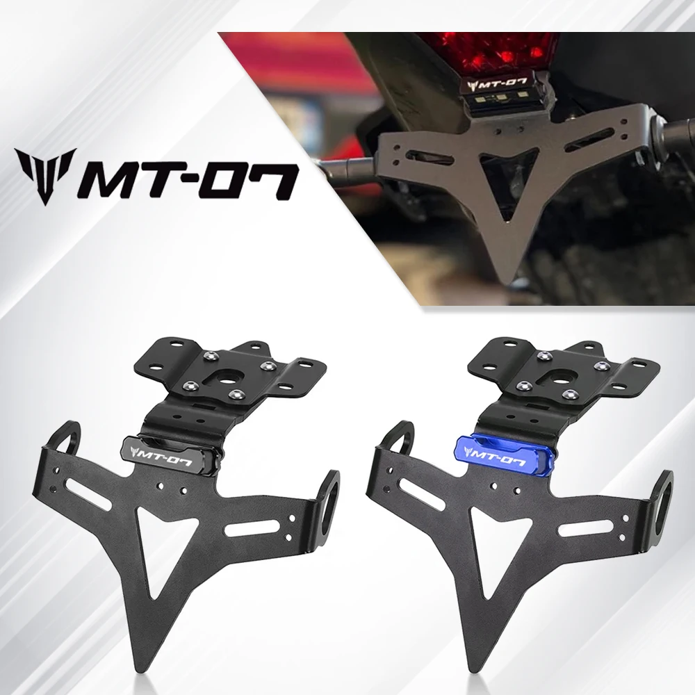

License Plate Holder For Yamaha MT07 MT-07 MT 07 2013-2022 2023 2024 Motorcycles Accessories Tail Tidy Fender Eliminator Bracket