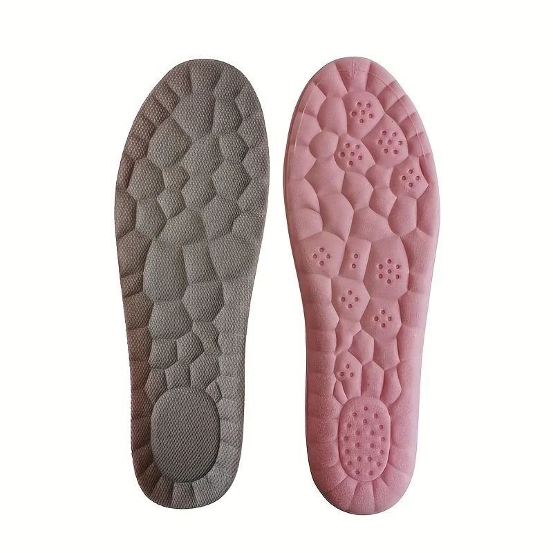 1 par de plantillas suaves, elásticas y cómodas para mujer, adecuadas para calzado deportivo y calzado casual.