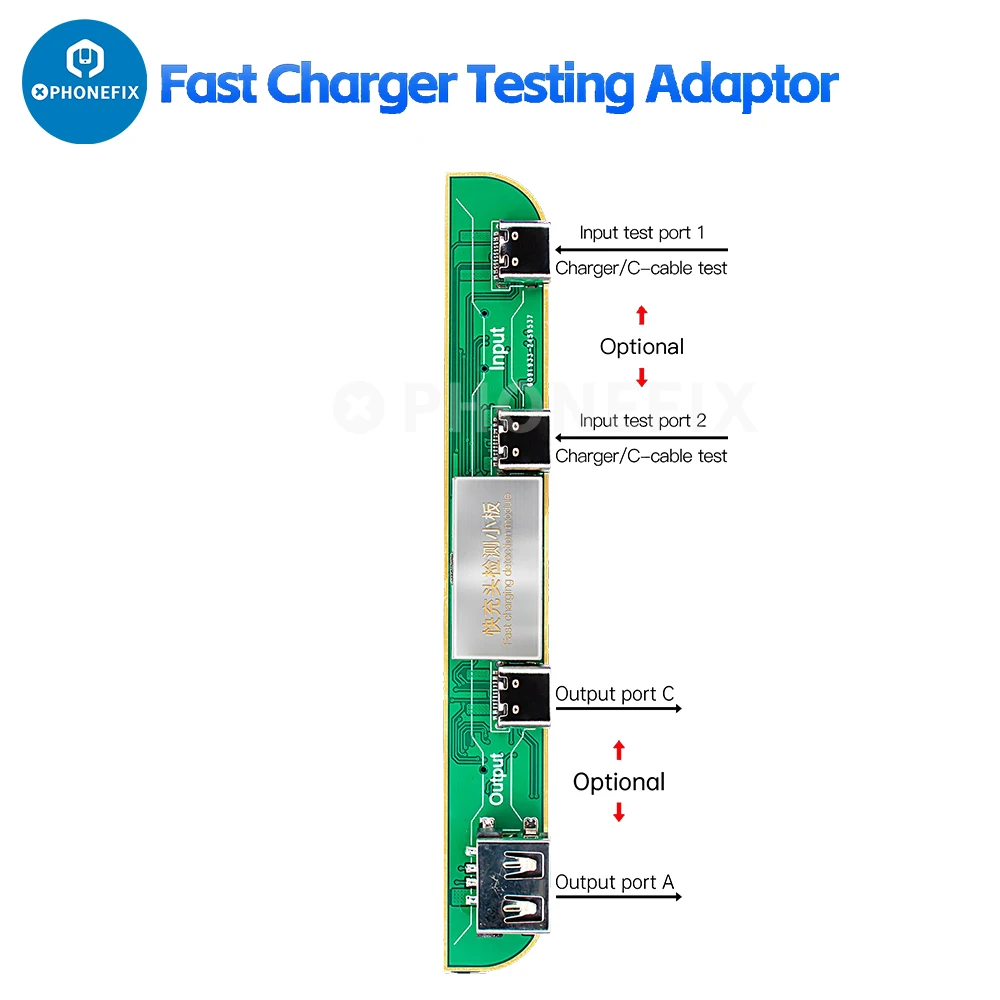 JC V1SE V1S PRO Fast Charger Testing Adaptor For Check the Authenticity of Apple Charger  C Cable Test Charging Data Monitoring