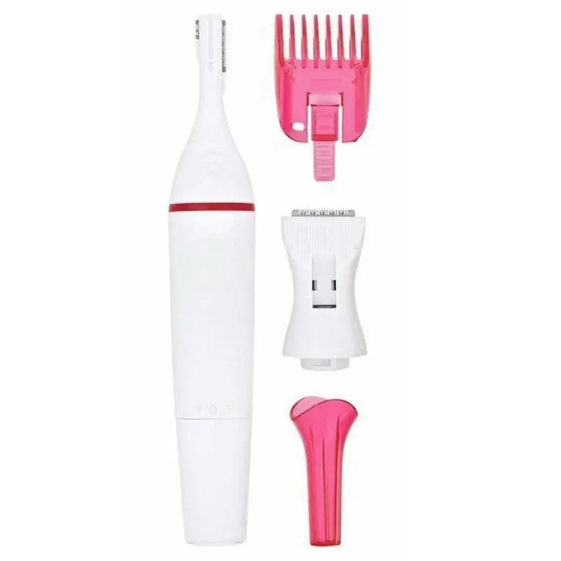 여성용 다기능 전기 제모기 ABRB-5 in 1 눈썹, 겨드랑이, 비키니 라인, 다리 제모기