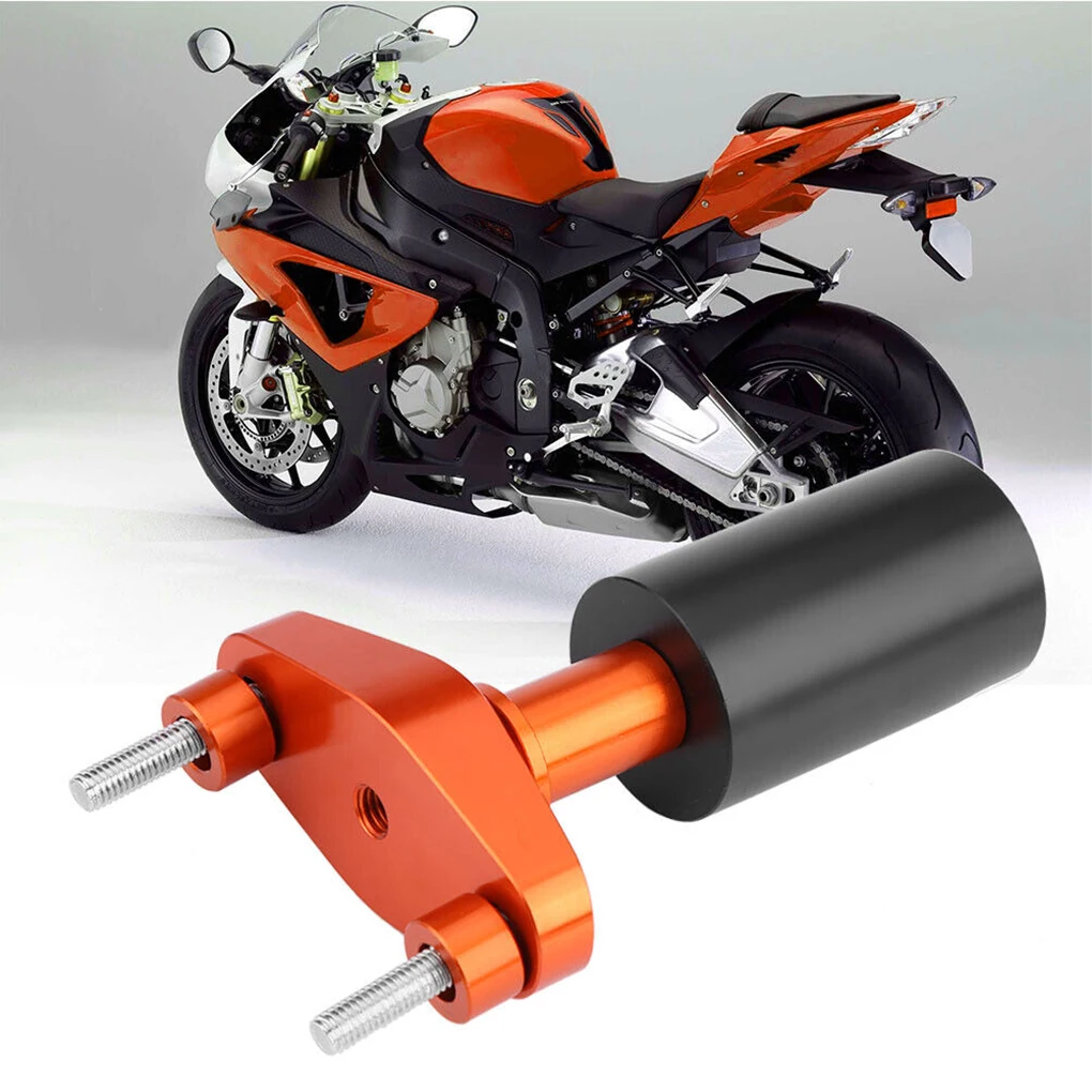 2x Orange Anti-drop Plastic Rod For Motorcycle Frame Slider Fit For KTM DUKEs Applicable