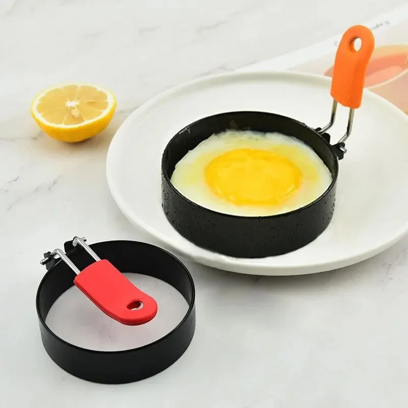 Stainless Steel Fried Egg-Mold Round Eggs DIY Model Frying-Eggs Kitchen Tool 1 Pcs Non-stick Omelet Ring Round Omelet-Mold