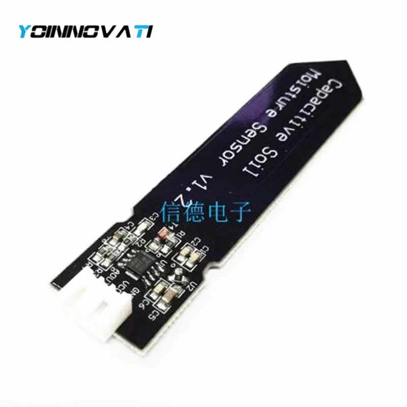 Capacitive soil moisture sensor Corrosion Resistant wide voltage wire for arduino Analog Capacitive Soil Moisture Sensor V2.0