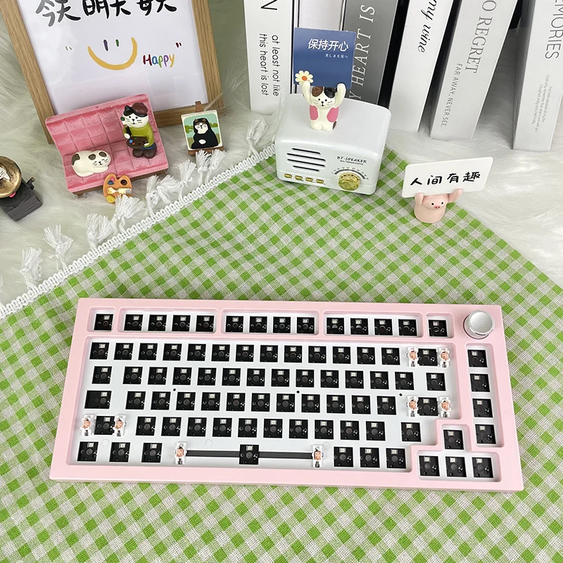 Kit de clavier personnalisé Nexttime X75, joint mécanique, échangeable à chaud, Pcb, RVB, clé de type C, la prochaine fois 75, 75%