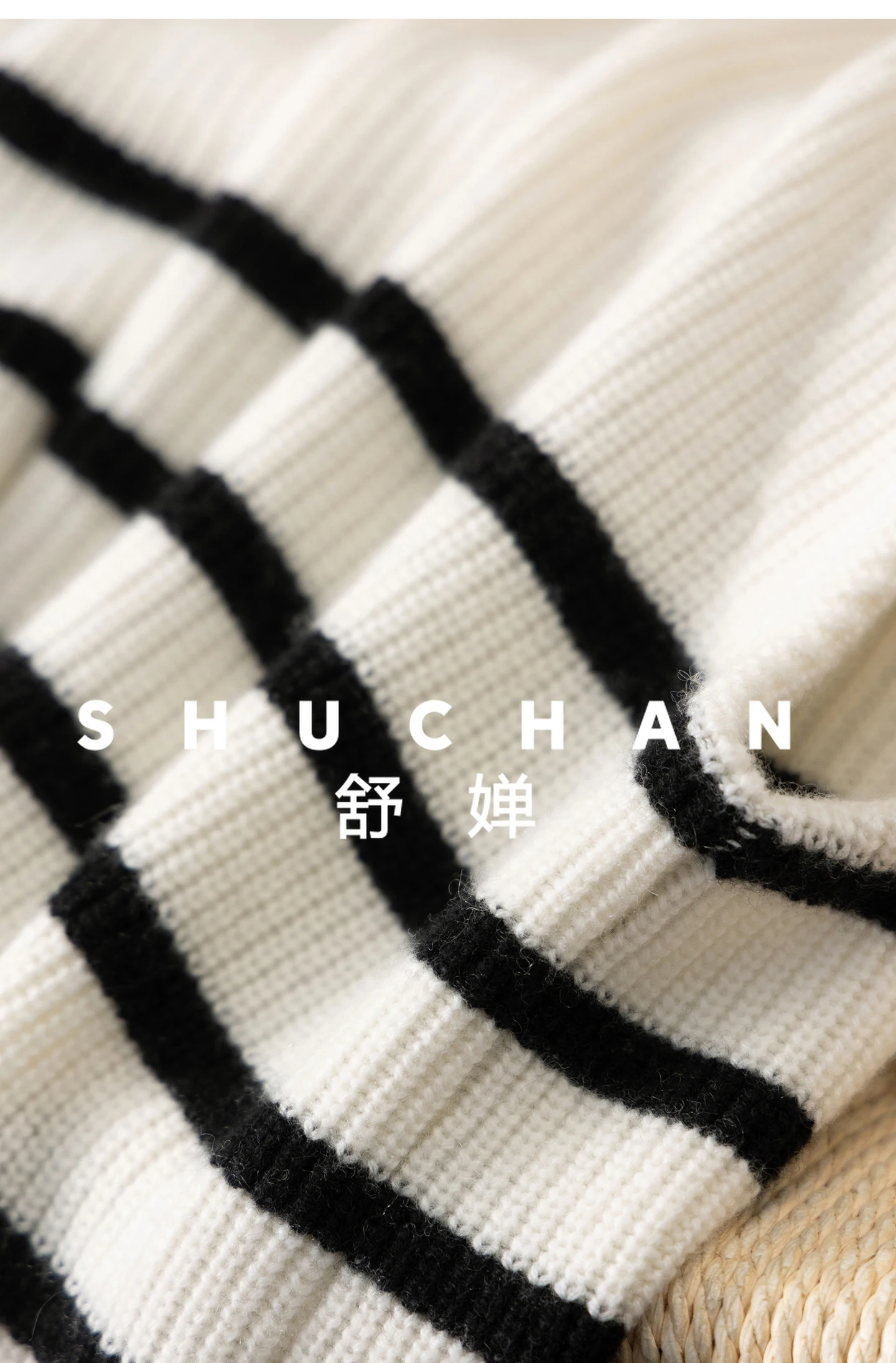 Vintage Striped Consinee Cashmere Wool Half-open Placket POLO Collar Vest Female 29I1 Sweater Mujer Knitted Vest