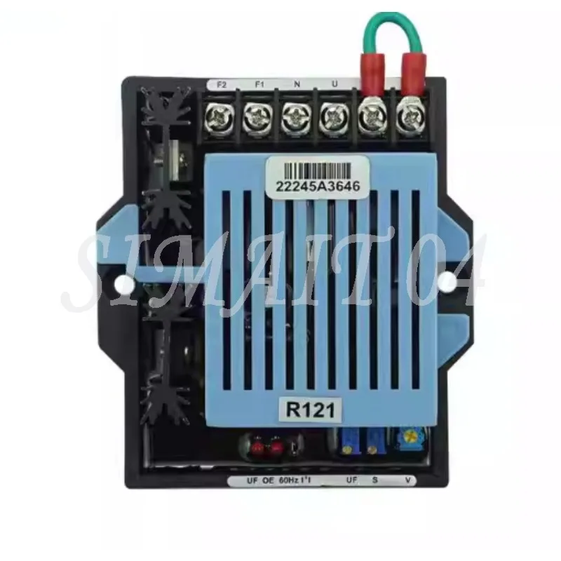 Diesel Engine Brushless Generator Accessories Automatic Excitation Voltage Regulator R121 Voltage Regulator Plate AVR