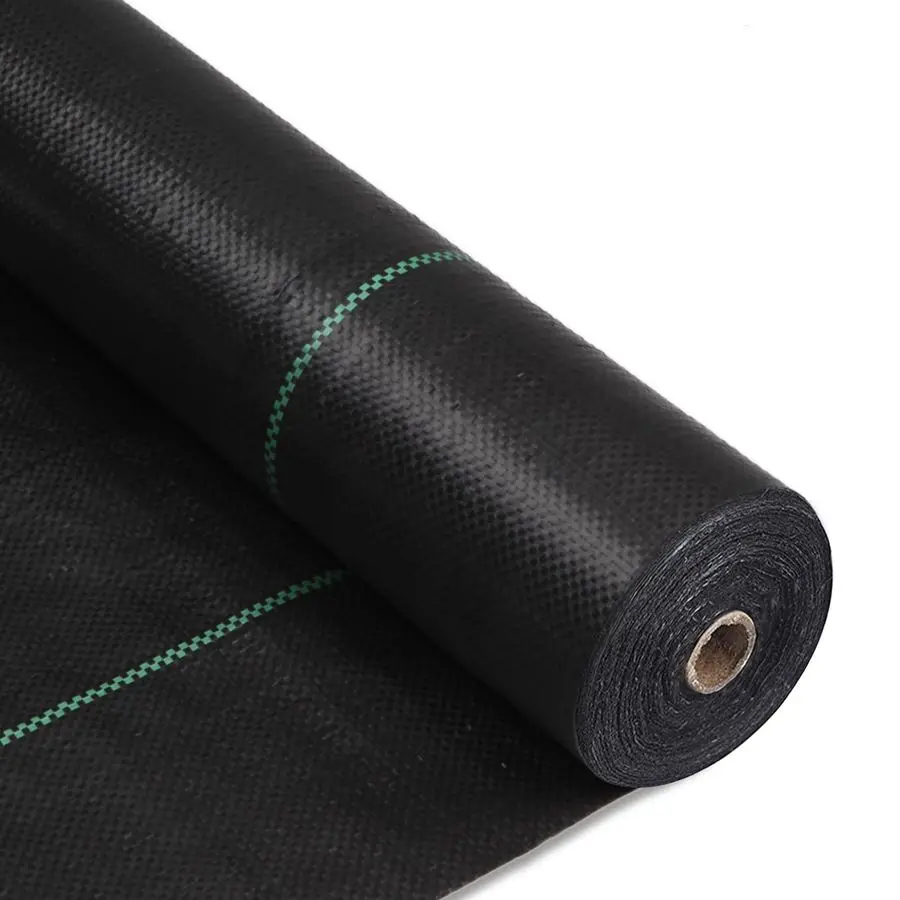 

Weed Barrier Landscape Fabric Heavy Duty, Weed Gardening Ground Cover Mat, Weed Control Garden Cloth, Woven Geotextile Fabric fo