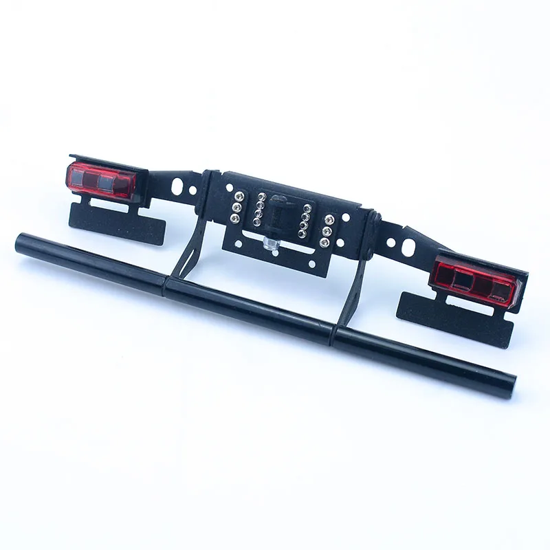 Metal Simulation Taillight Beam Bumper Set for 1/14 Tamiya RC Dump Truck SCANIA 770S R620 VOLVO BENZ Arocs MAN TGX LESU Diy Car