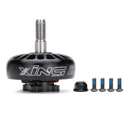 IFlight XING 2205 2300KV/3200KV 4-6S Lubang Pemasangan Motor Tanpa Sikat 12*12Mm/M2 Kompatibel Protek35 Baling-Baling 3.5 Inci u