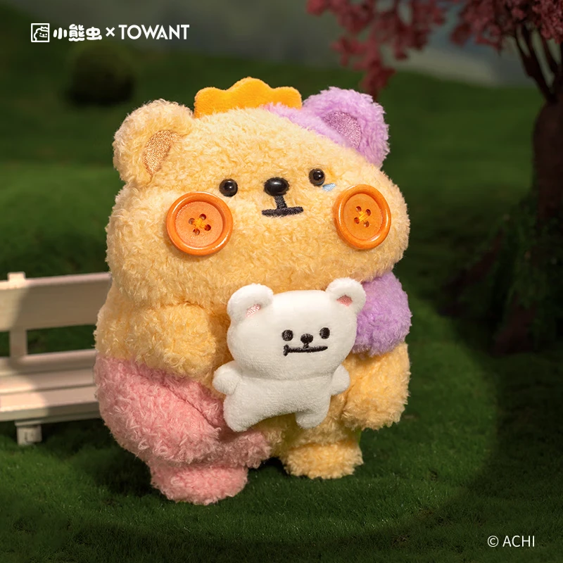 Stock Little Bear Bug My Life Script Pluche Blind Box Trendy Doll Desktop Ornament Mini en schattig verjaardagscadeau beeldje vrienden