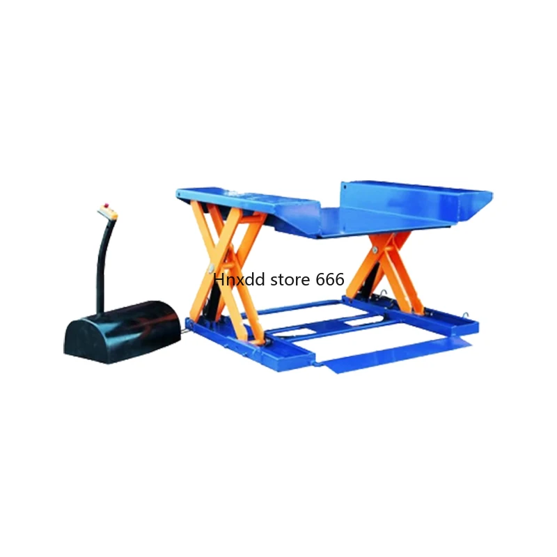 Ultra-low electro-hydraulic lifting platform Fixed handling and unloading platform