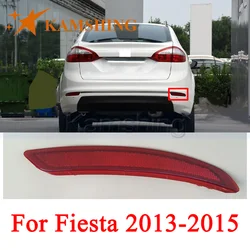 CAPQX For Rear Bumper Fog Light Brake Light For Ford Fiesta 2013 2014 2015 Sedan Reflector Light Fog Lamp Foglight Foglamp