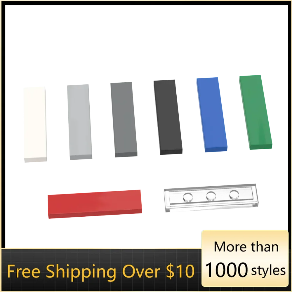 

10 шт. собирает частицы, тонкие фигурные кирпичи, гладкие 2431, 1x4, световые панели, строительные блоки, детали, сборка «сделай сам», развивающая игрушка в подарок