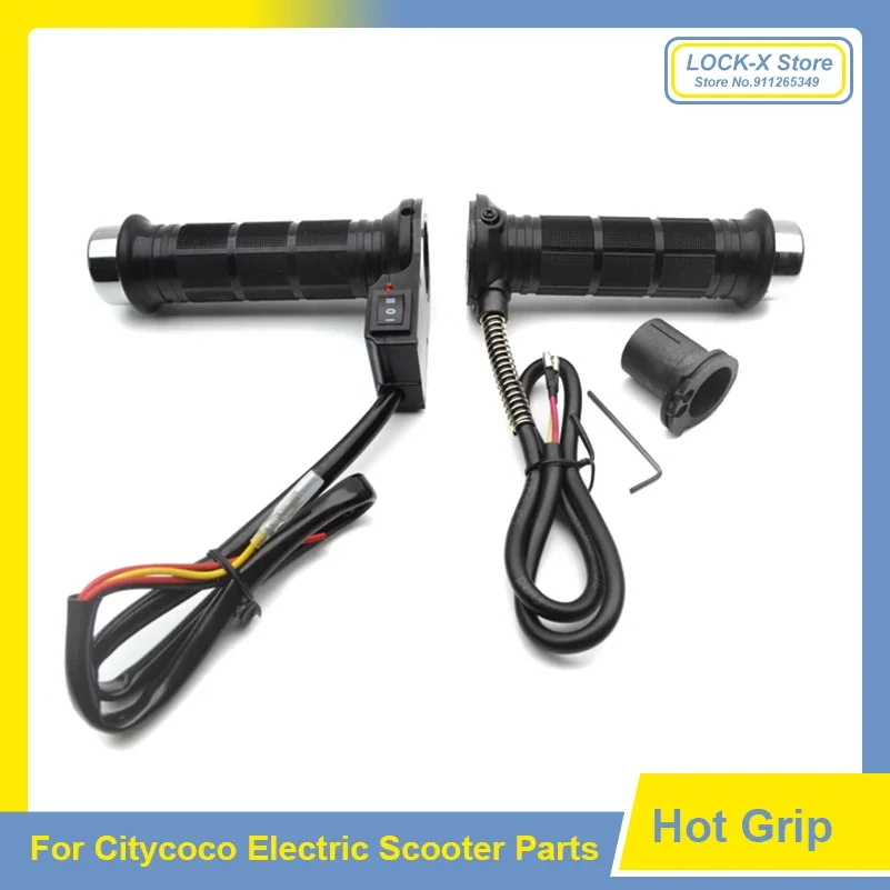 

Мотоцикл с горячей ручкой, скутер, 22 мм, 7/8 дюйма, руль, грелка для рук, алюминиевые 12 В, мотоциклетные электрические ручки с подогревом