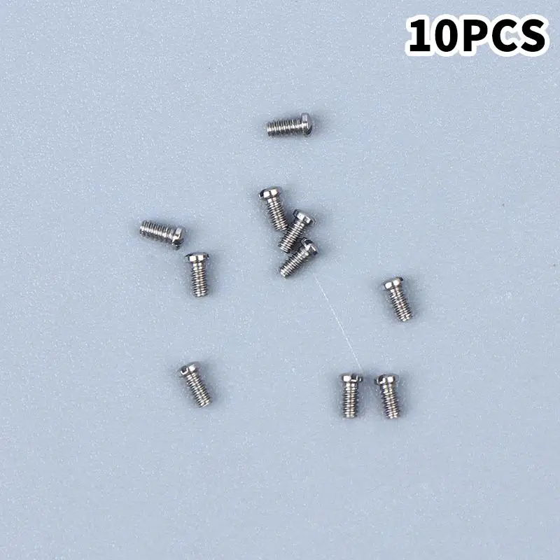 Durable Stainless Steel Slotted Screw Watch Back Cover Bolt Replacement Accessories for Watch Maintenance