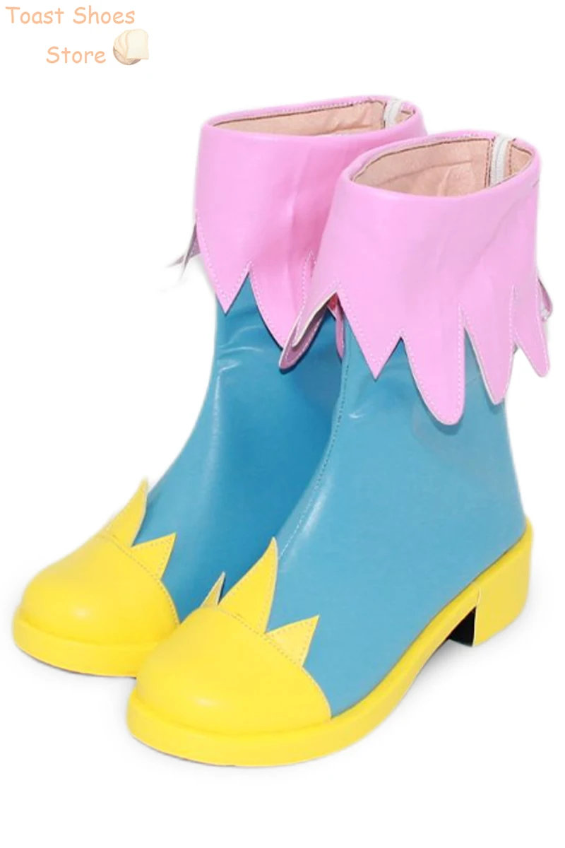 KiraKira Sora-zapatos de cuero sintético para Cosplay, botas harekataru Cure Sky, utilería para Halloween y Carnaval