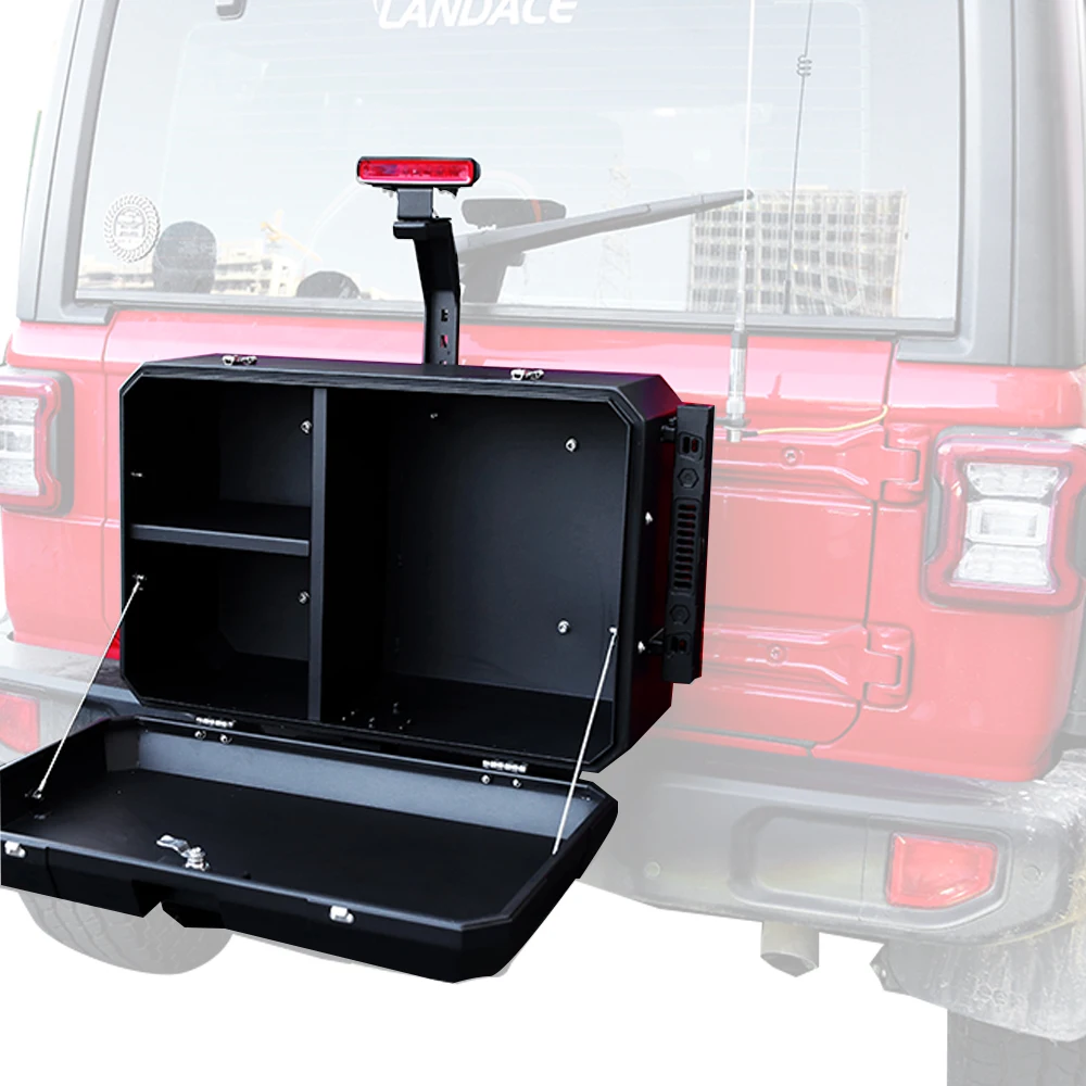 New Design 4*4 Off Road Heavy-Duty Containers Tailgate Storage Box For Jeep Wrangler