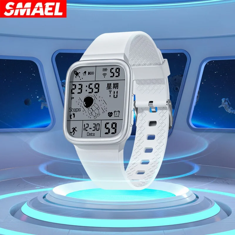 

Smael New Good-looking Electronic Watch Student Outdoor Waterproof Multifunctional Spaceman Electronic Watch