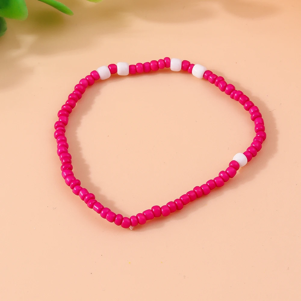 Aihua Handgefertigtes Buntes Perlenblumen-Charm-Armband für Frauen und Kinder, Böhmisches Freundschaftsarmband, Strandparty-Geschenke – Detail 18