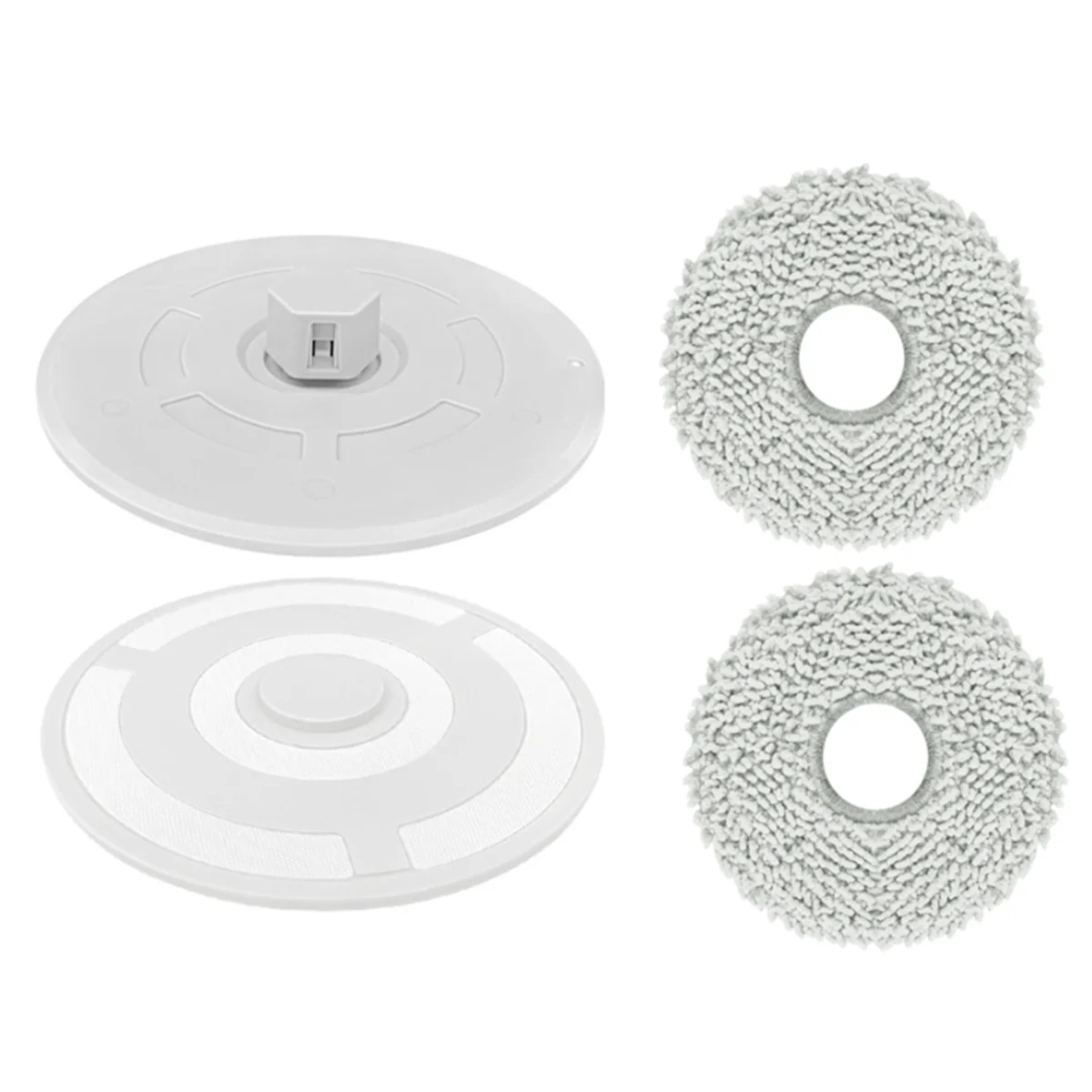 FZFZ モップ布ホルダー + モップ布 M30 PRO ロボット掃除機アクセサリー交換用洗えるモップパッド