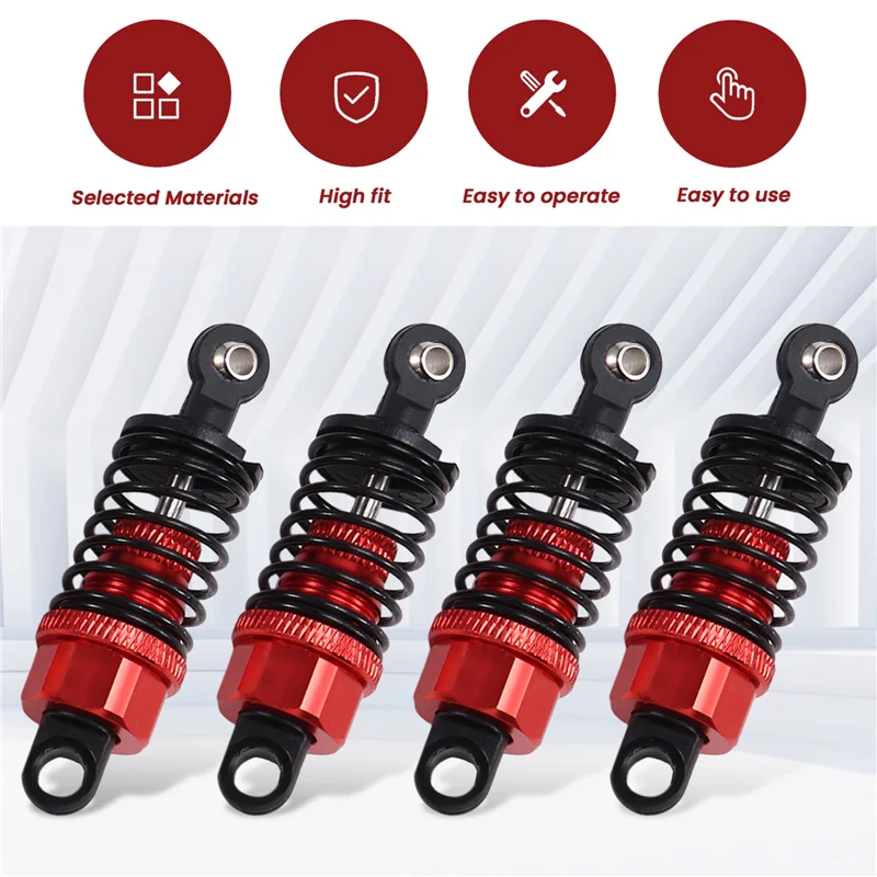 

AC52-RC Car Upgrade Shock Absorber Kit For 1/10 Tamiya TT02 TT-02 RC Car Upgrade Accessories