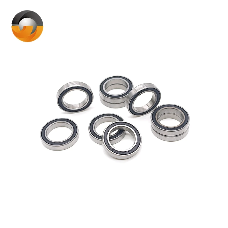 10Pcs 6803 2RS Bearing 17x26x5 mm ABEC-7 Metric Thin Section Ball Bearings 6800RS 6801RS 6802RS 6804RS 6900RS 6901RS 6706RS
