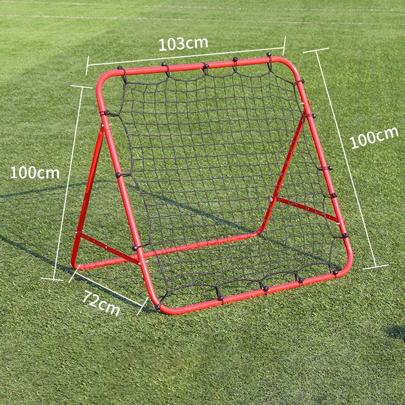 Multi Functional Football Training Rebound Net Passing Single Player Auxiliary Training Equipment Football Rebound Goal