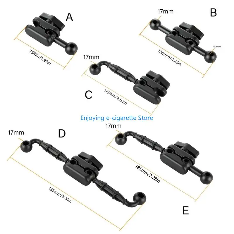 17-mm-Verbindungsset, 2er-Pack für Telefon-, Tablet- und Cup-Mount-Systeme Y4QF – Detail 6