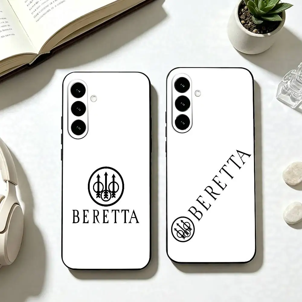 G-Gun Beretta Brand  Phone Case For Samsung Galaxy A73,A72,A71,A70,A53,A52,A51,Others Soft Black Cover