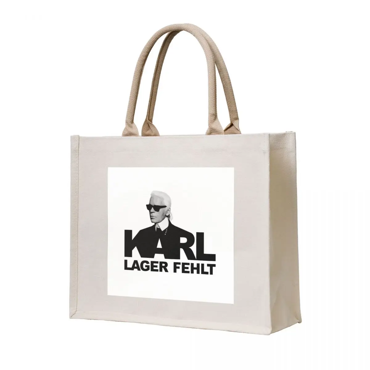 

Karl Lager is missing Tote Bag tote bag men Customizable tote bag shopper women university shopper