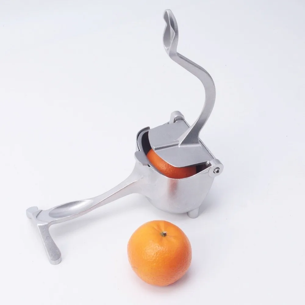 Portable Heavy Duty Cast Iron Juicer Easy to Clean Hand Pressure Lemon Squeezer Aluminum Alloy Manual Juicer Kitchen Tools
