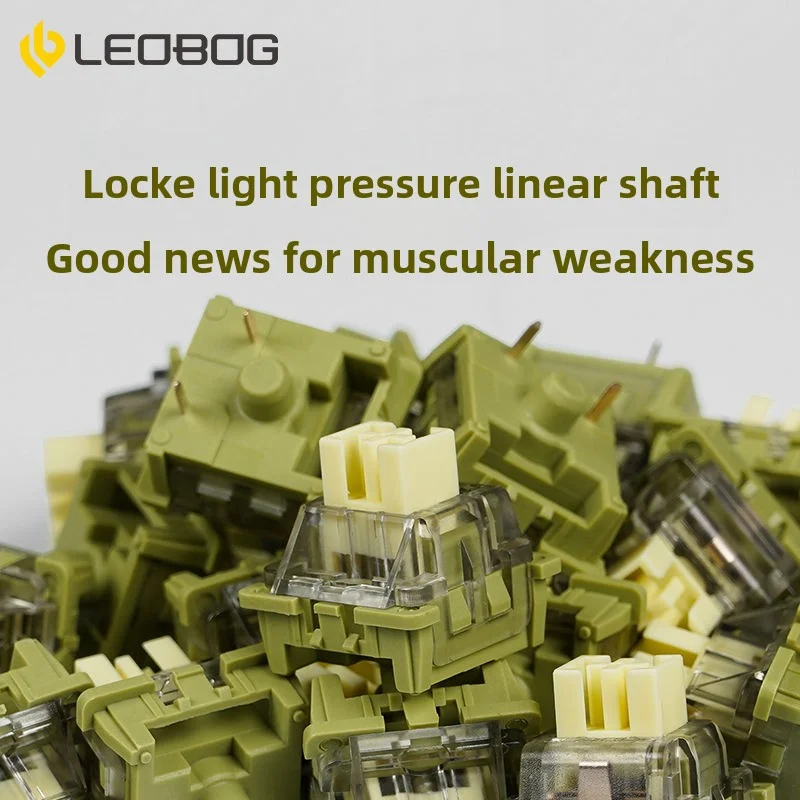 Rocklee Switch 26g Linear Pre-Lubed 5 Pins HotSwap POM Stem Leobog Switches For Mx Mechanical Keyboard 기계식 키보드 축