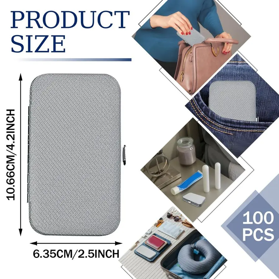 مجموعة أدوات مانيكير للسفر مصنوعة من الفولاذ المقاوم للصدأ وحقيبة سفر محمولة لقص الأظافر، أدوات احترافية للعناية بالأظافر من أجل العناية بالأظافر #2