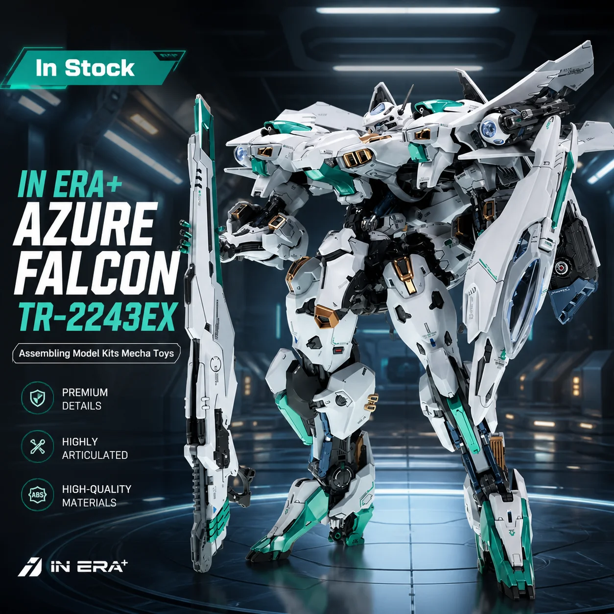 Model Kit Infinite Dimension - Disponibile IN ERA+ AZURE FALCON TR-2243EX