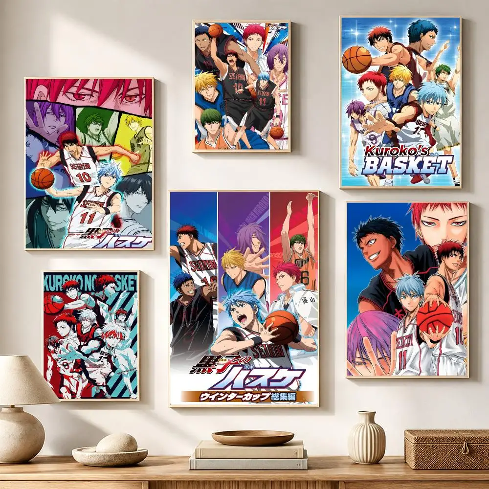 Kuroko No Basket Poster High-definition Waterproof stickers, Suitable for Home Décor, Gifts, and Holiday Decorations