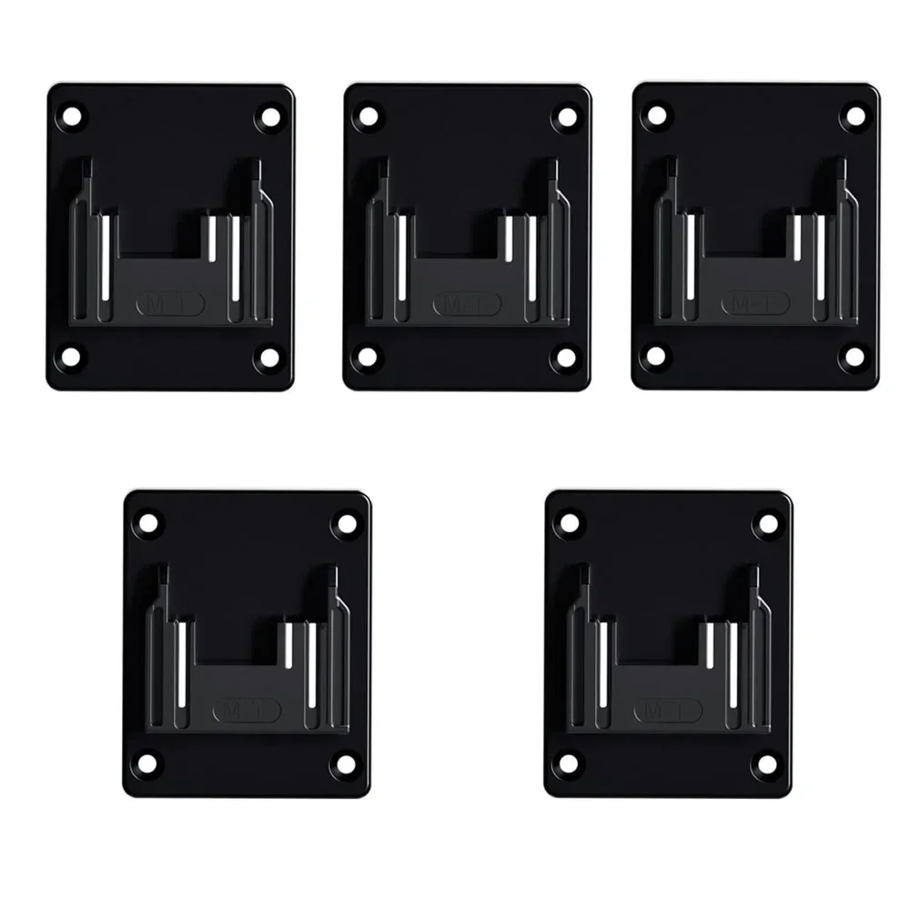 

5pcs Power Tool Holder Stand Fixture Base Tool Storage Rack Wall Mounted Machine Storage Rack for Makita/Bosch/Devault/Milwaukee