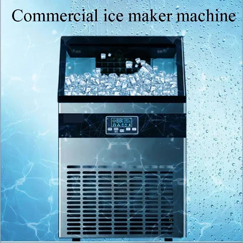 

Excellent Top Quality Commercial Ice Maker Machine, 90LBS/24H 33LBS Bin, Upgrade Stainless Steel Commercial Ice Machine For Home