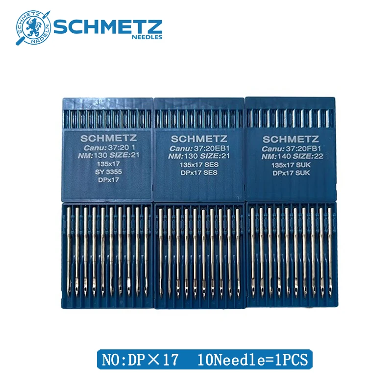 

German Blue Lion DP*17 Leather Needles | Universal for Sync/Pattern/High-Speed Sewing Machines | Sewing machine needles
