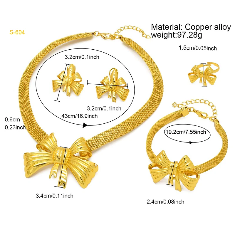 ANIID African 24k Gold Color Coin Pendant 4Pcs Jewelry Sets Dubai Ethiopian Necklace Sets Gifts For Women\'s Wedding Party